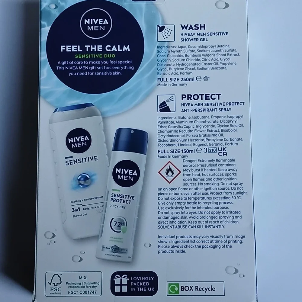 Nivea men feel